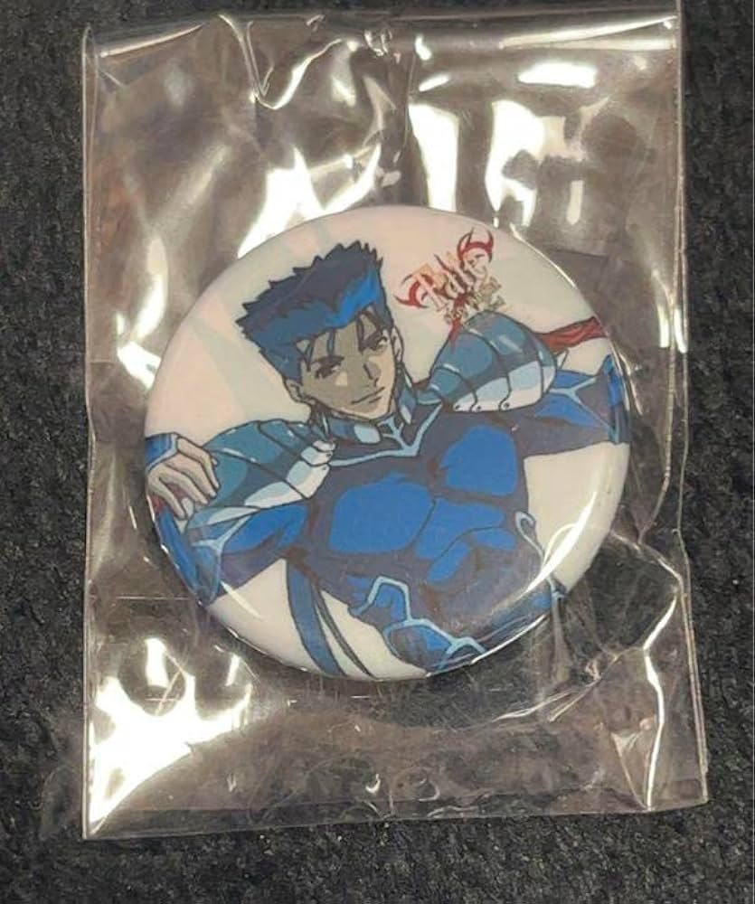 Fate fgo ランサー クーフーリン缶バッジDINING