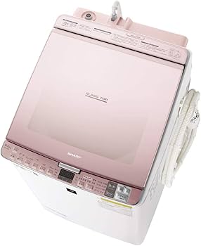 Amazon.co.jp: シャープ 洗濯機 洗濯乾燥機 ガラストップ 穴なし槽