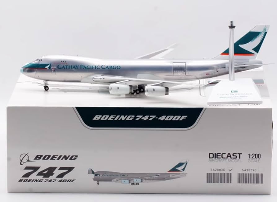 航空機・ヘリコプター Cathay Pacific Boeing 747-400 1/200 航空機