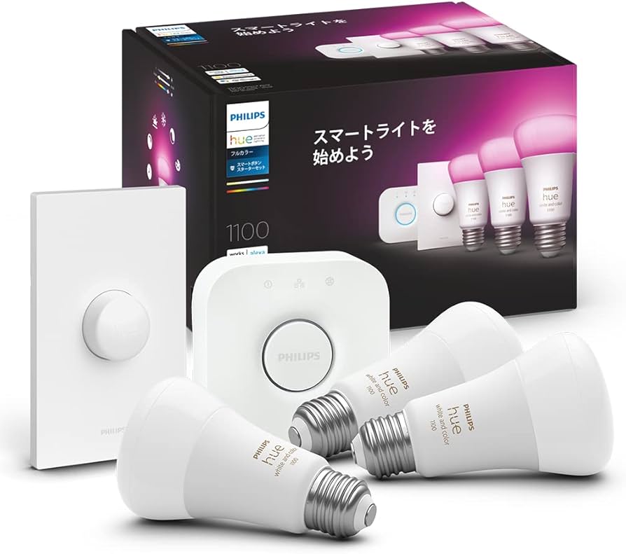 Amazon.co.jp: フィリップスヒュー(Philips Hue) スターターセット