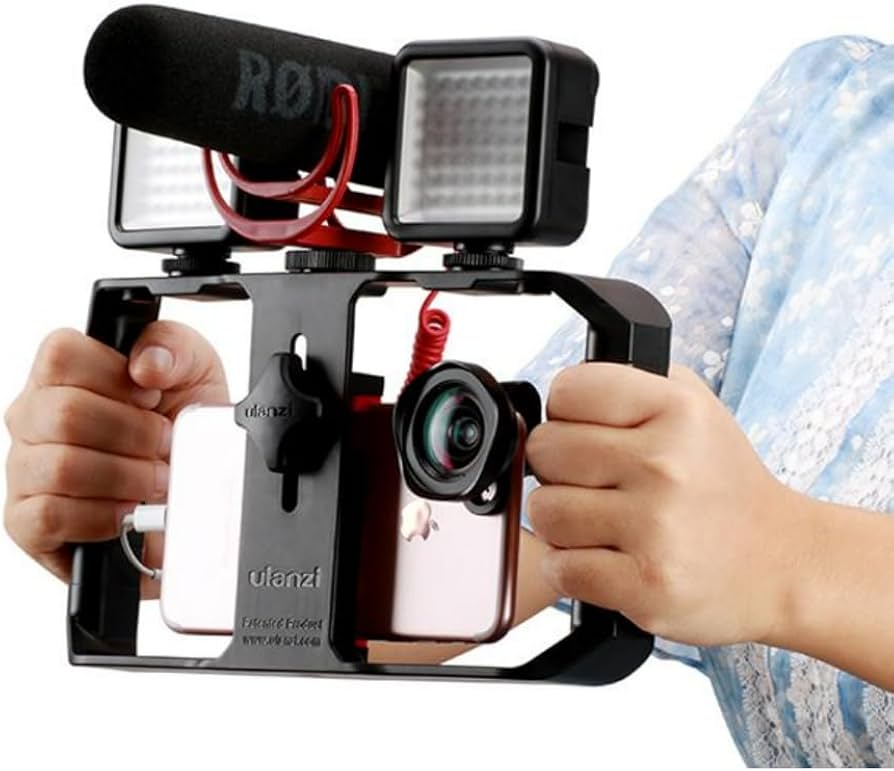 Amazon | Ulanzi 0673 U-Rig Pro スマートフォン用ビデオリグ | 撮影用
