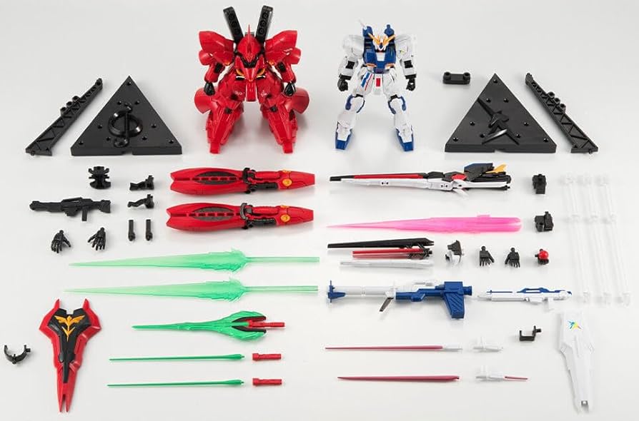 Amazon.co.jp: 機動戦士ガンダム GフレームFA RX-93ff νガンダム & MSN