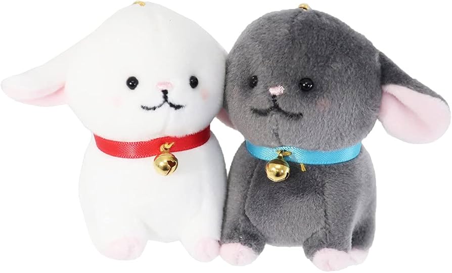 Amazon.co.jp: マスコット キーホルダー[ペアぬいぐるみ ボール