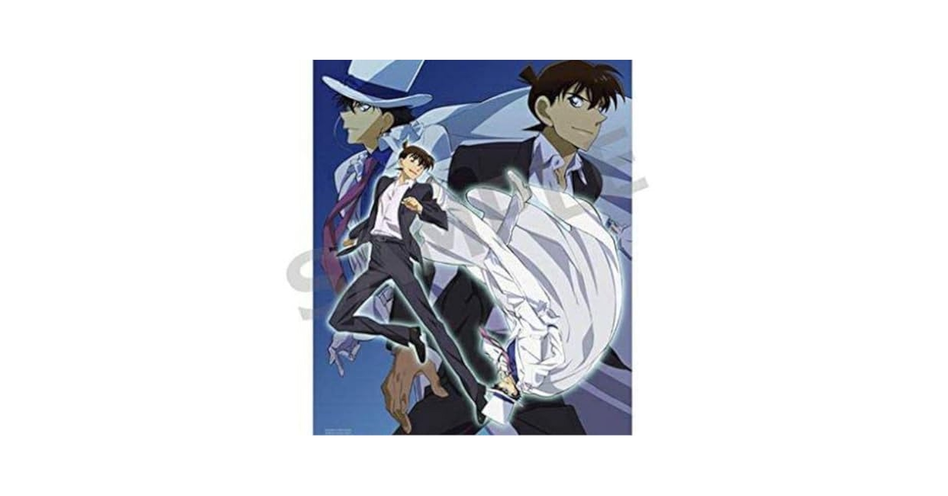 非売品】まじっく快斗1412 B2タペストリー 工藤新一 怪盗キッド 黒羽快