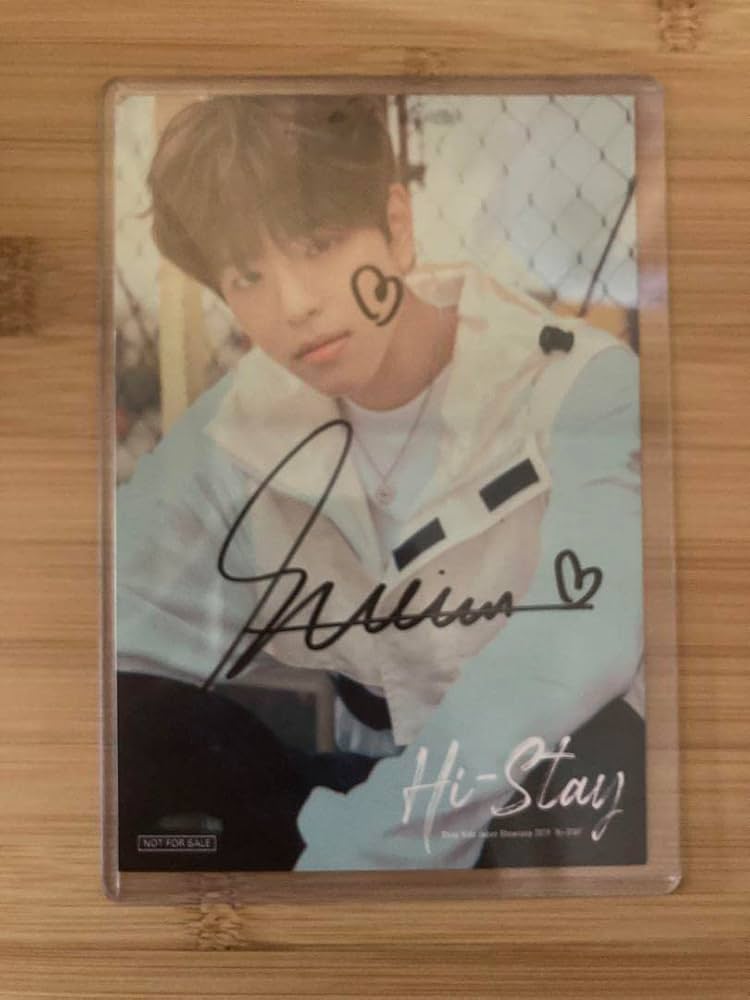 xikers サイン チェキ ポラロイド スミン xikers ジュンミンワールド