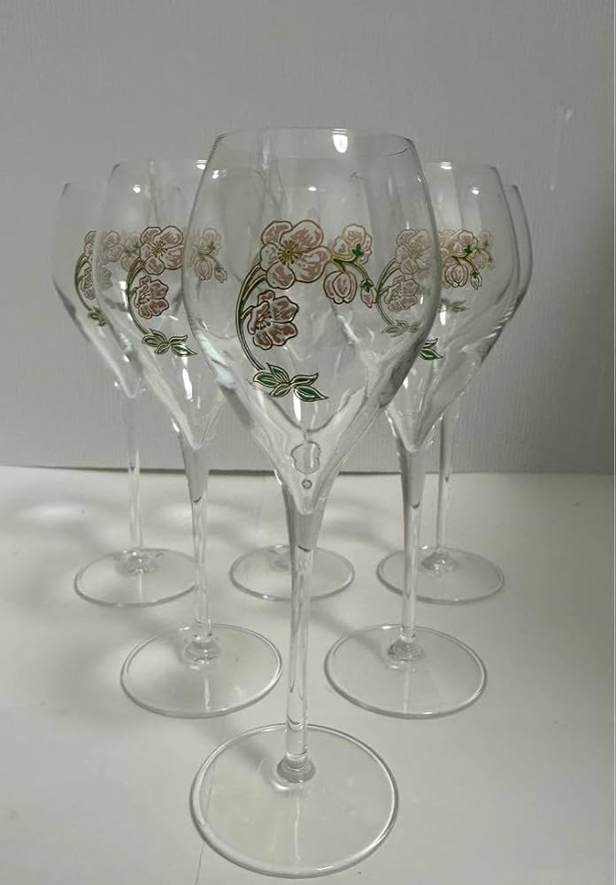 新品ベルエポック！オリジナルシャンパングラス6脚