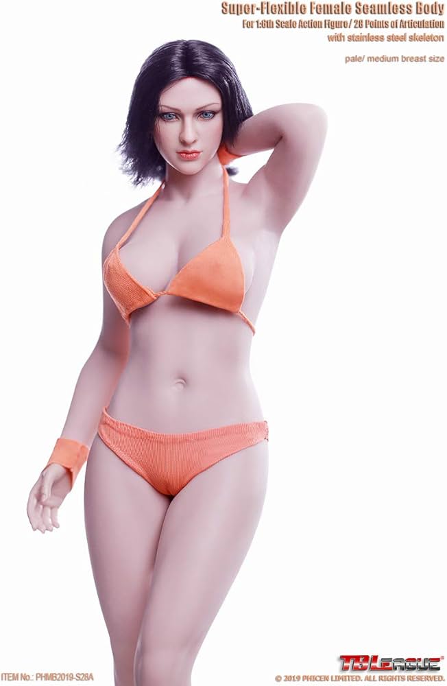 Amazon | TBLeague 1/6 フィギュア用 ボディ 豊満 バクソム 巨乳 素体