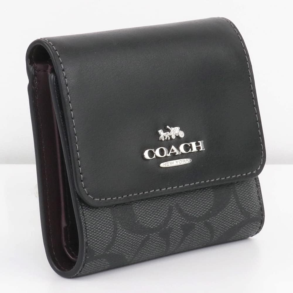 Amazon | [COACH] 二つ折り財布 CE930 シグネチャー ミニ財布