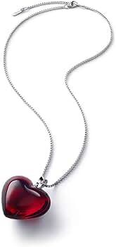 Amazon | バカラ クリスタル ロマンス ペンダント ネックレス ラージ