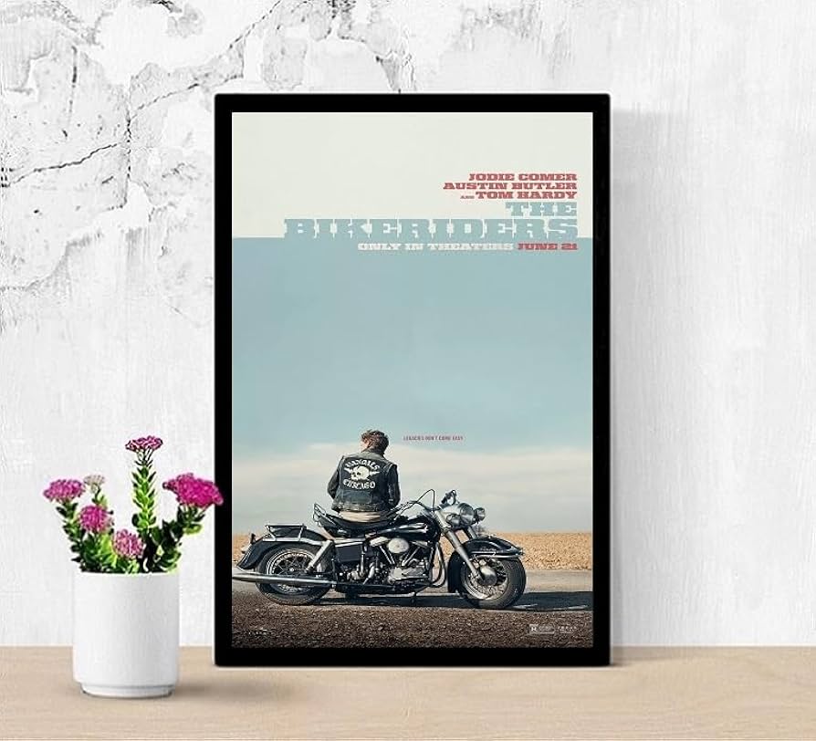 未使用 映画 B2ポスター ザ・バイクライダーズ Harley-Davidson 未使用