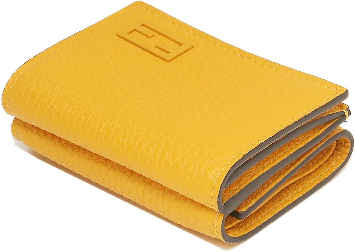 FENDI 三つ折り財布 イエロー FENDI イエロー 三つ折り財布