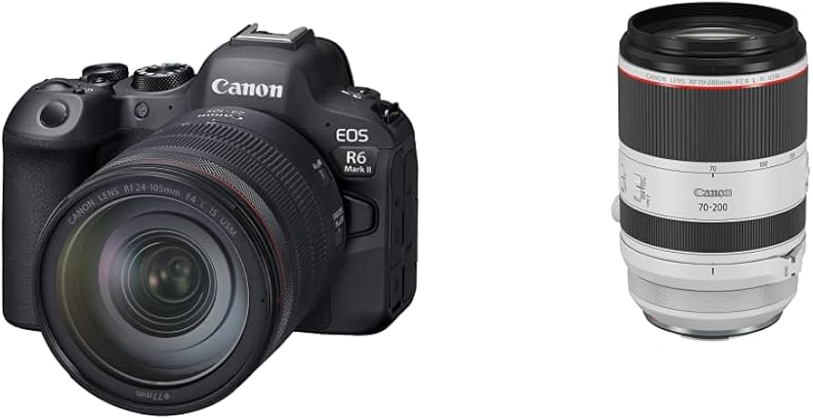 Amazon.com : Canon EOS R6 Mark II RF24-105mm F4 L is USM KIT with