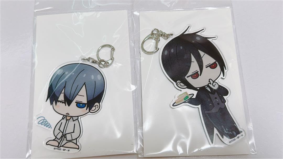 黒執事 アクリルキーホルダー シエル セバスチャン 黒執事展 ♡ 黒執事