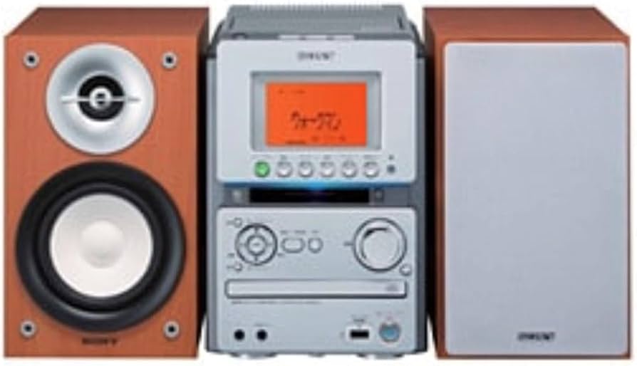 ソニーMDコンポ Sony DHC-ZX50MD Shelf system with MiniDisc, 5-CD