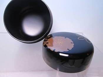 Amazon.co.jp: 茶道具 塗師 中谷博峰 作 雪輪蒔絵 利休棗 共箱