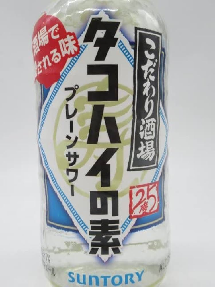 サントリーこだわり酒場 タコハイの素プレーンサワー 6本セット Amazon