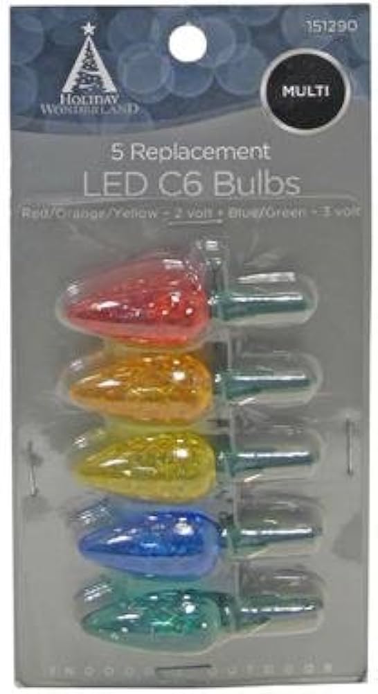 Amazon.com: NOMA/INLITEN-IMPORT 11200-88 Multi C6 LED Replacement