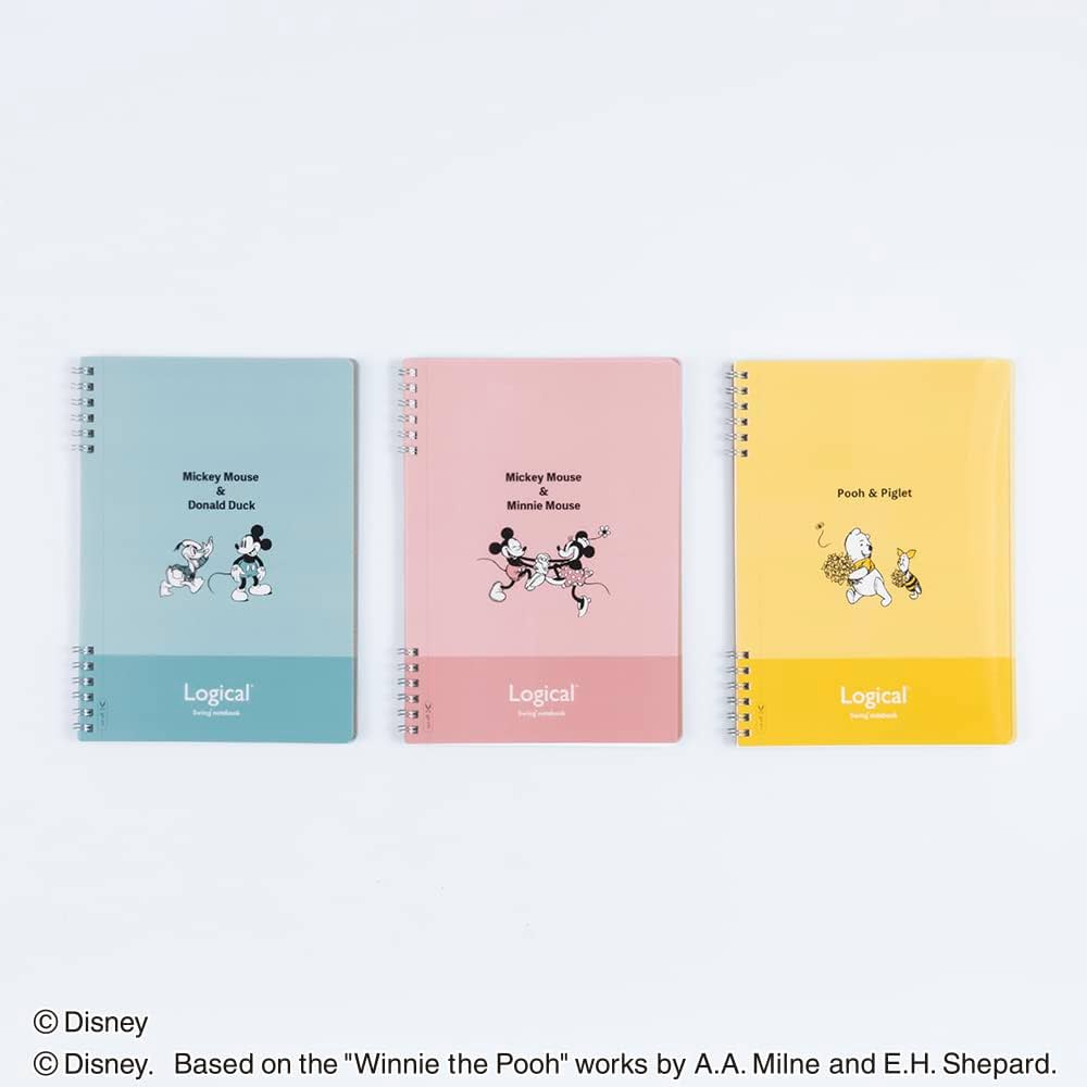 在庫限り】ミニーマウス ノート スパイラルバインディング ピンク