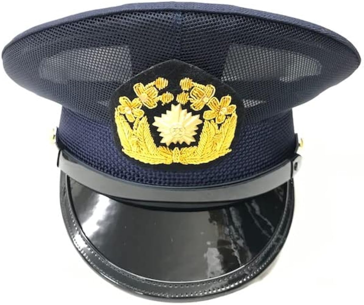 Amazon.co.jp: [ガットバスター＆コンクリート] 旧警察型制帽 横
