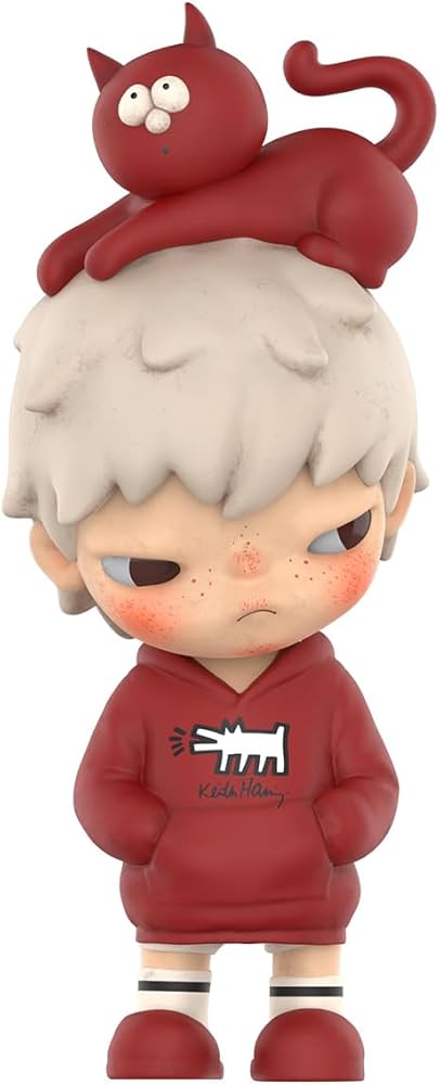 Amazon.co.jp: POP MART Hirono x Keith Haring Figure : ホーム＆キッチン