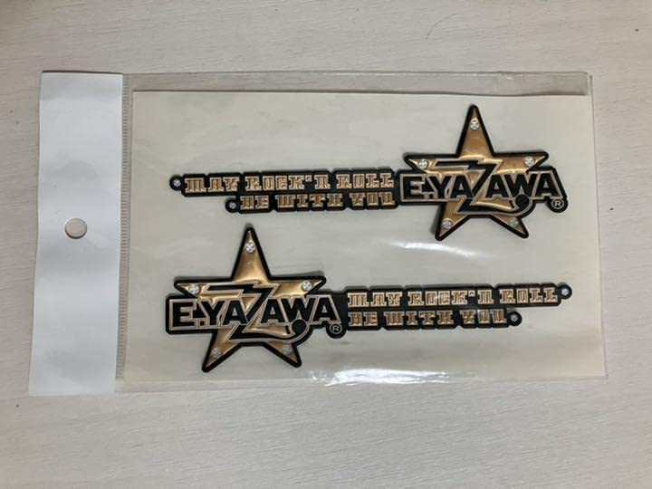 矢沢永吉 初代 トリプルハネロゴ 1989年 エンブレム入り 未使用品です