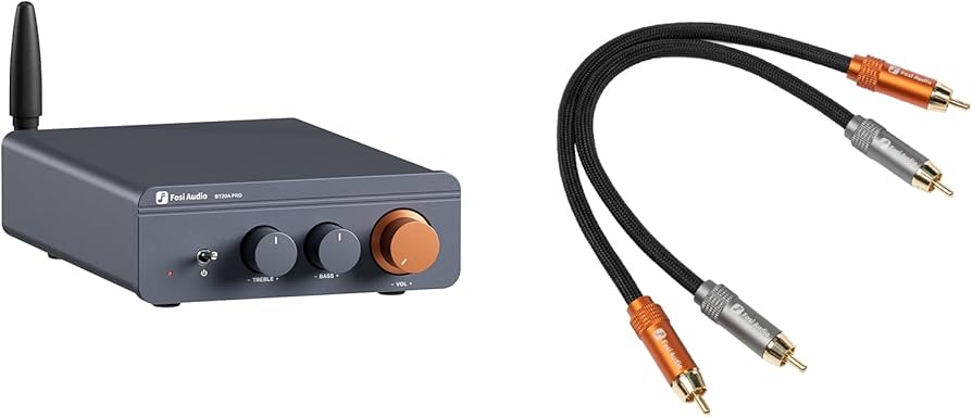 Amazon.com: Fosi Audio BT20A Pro Bluetooth 5.0 Amplifier, 300W x2
