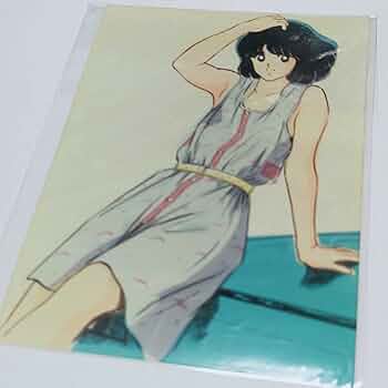 あだち充展限定 イラスト色紙 タッチ 浅倉南 MIX 週刊サンデー