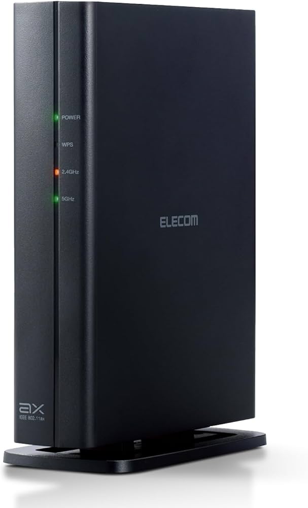 Amazon.co.jp: Elecom WRC-X3000GS3-B Wireless LAN Wi-Fi6 AX3000