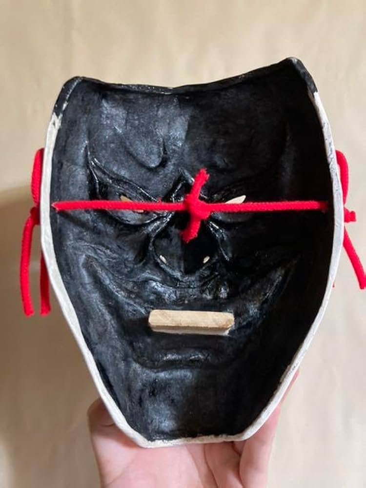 神楽面般若咥え面No.46