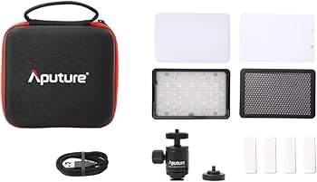 Aputure LEDライトバルブ 3個セット 収納ケース付。4個迄収納可能です