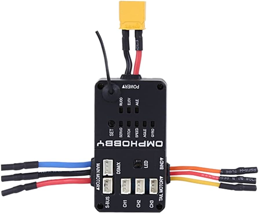 Amazon.com: OMPHOBBY M2 Helicopter Parts Flight Control for OMP M2