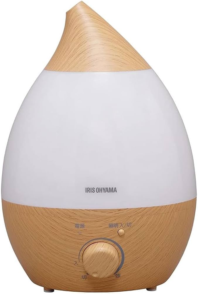 Amazon | アイリスオーヤマ 加湿器 大容量 超音波式 加湿量 280ml