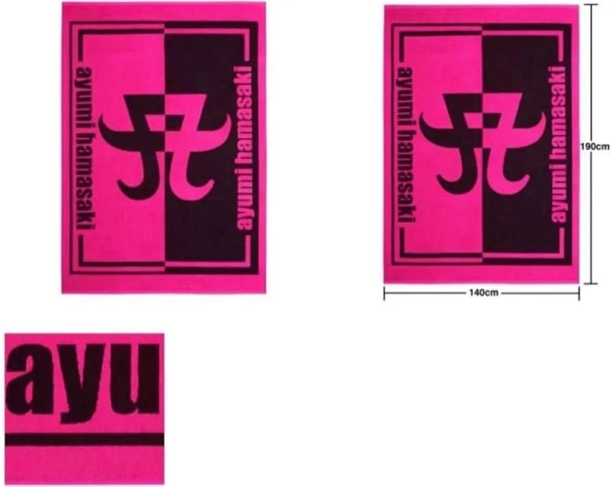 浜崎あゆみ 大判タオルケット 限定グッズ 【公式通販】