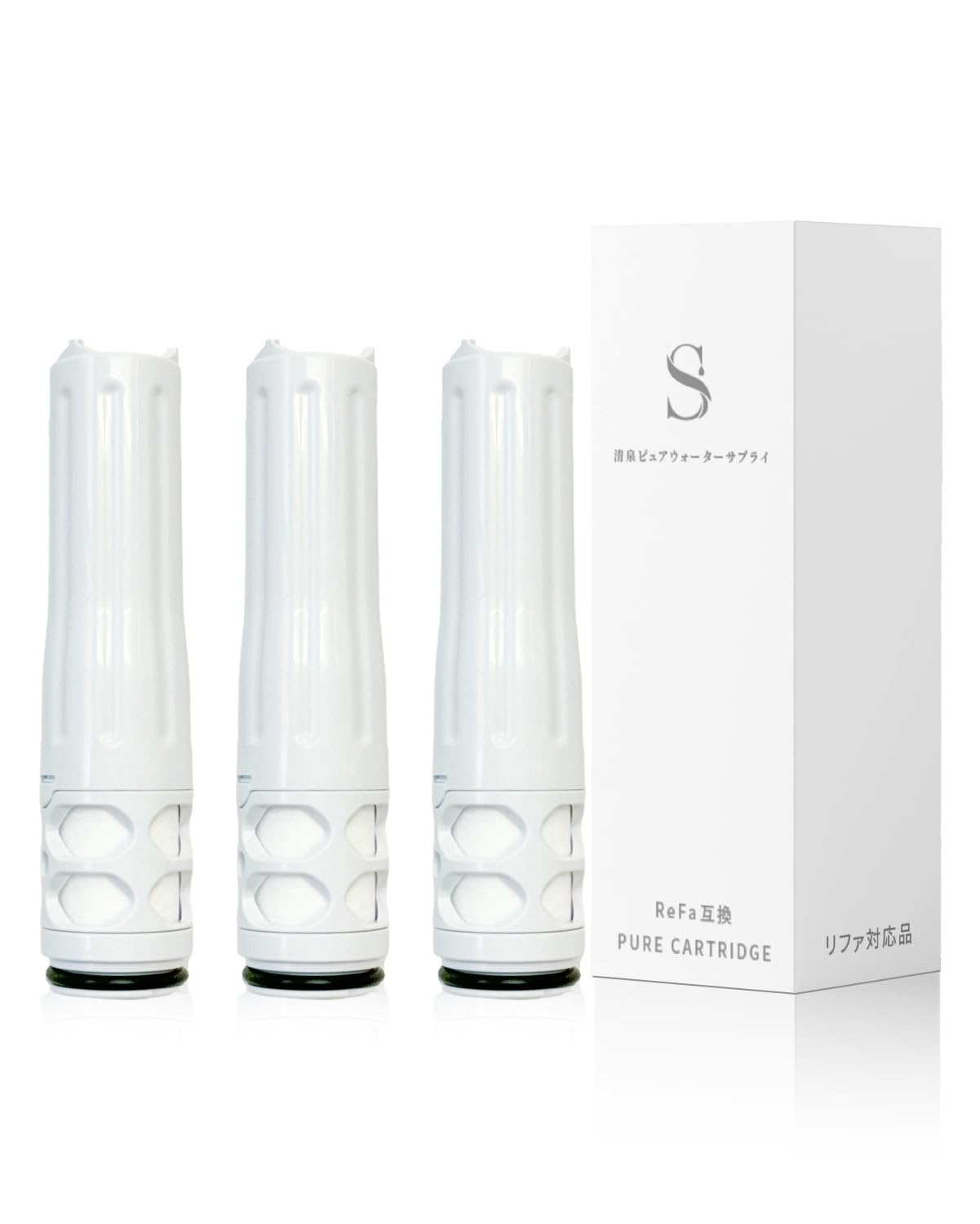 Amazon | リファファインバブルピュア対応のカートリッジ シャワー