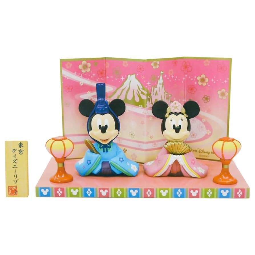東京ディズニーリゾート ひな人形 雛人形 ミッキーマウス ミニーちゃん