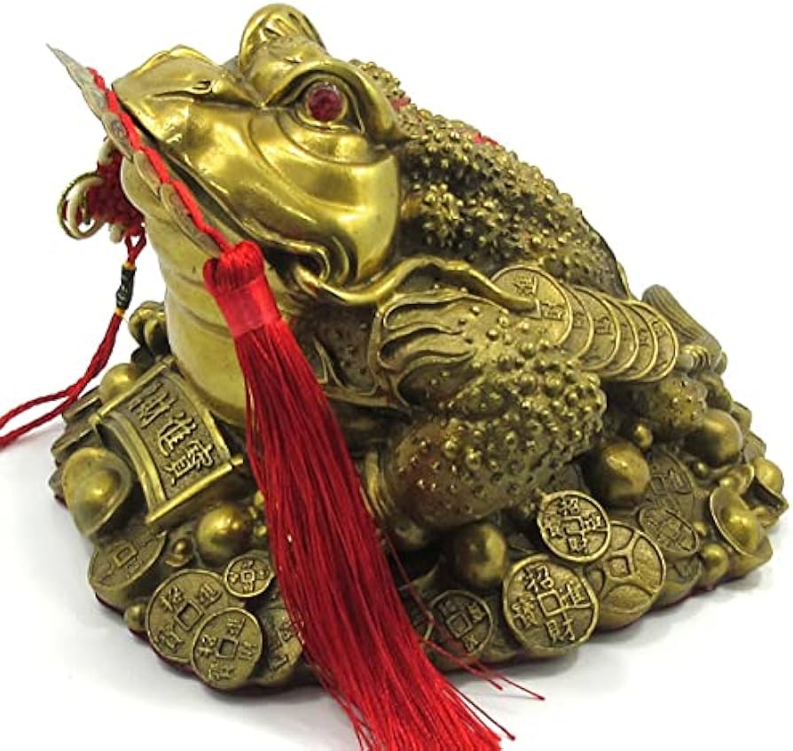 特大 希少 銭蛙 三脚蟾蜍 銅 金運 彫刻 置物 開運 風水 骨董