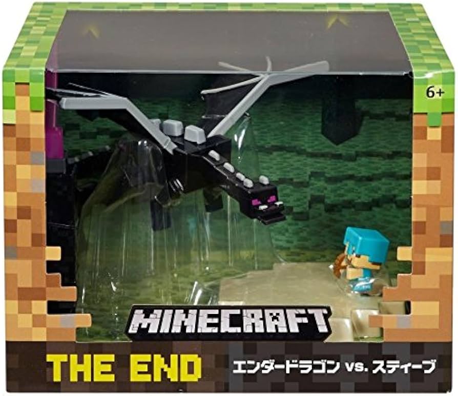 Amazon.co.jp: マインクラフト エンダードラゴン vs スティーブ DJY38