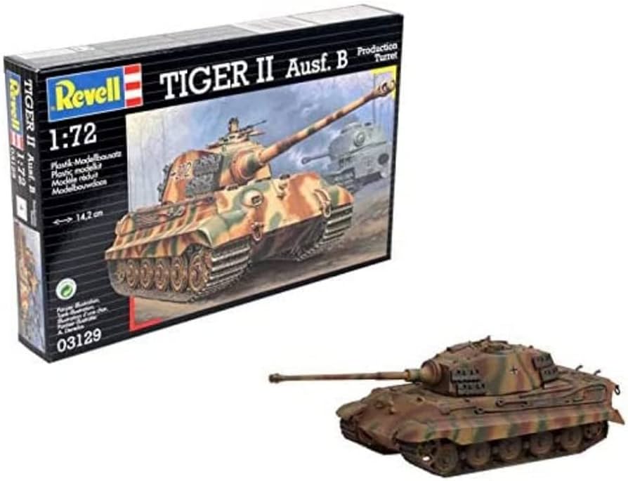 Amazon | ドイツレベル 1/72 VI号戦車 キングタイガー 03129