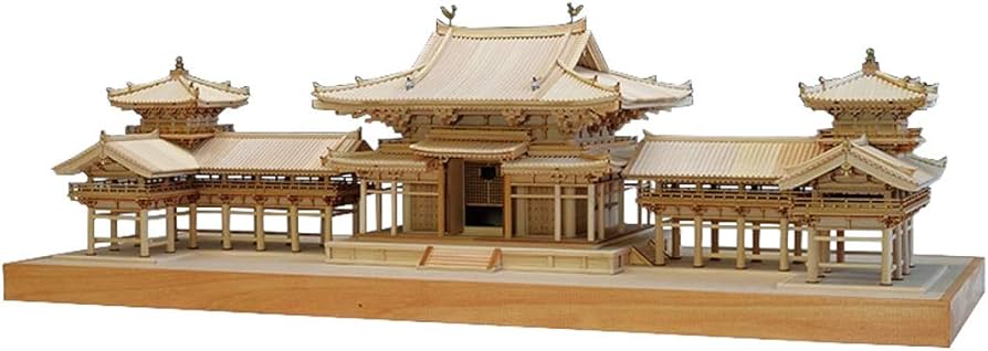 Amazon | ウッディジョー 1/75 平等院 鳳凰堂 木製模型 組み立てキット
