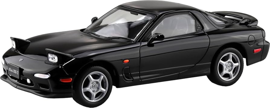 Amazon.com: Aoshima Efini FD3S RX-7Red Brilliant Black 1:32 Scale