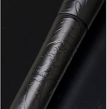 Amazon | プラチナ万年筆 出雲 漆黒 竹林群虎図 細字（F) PIZ-150000C