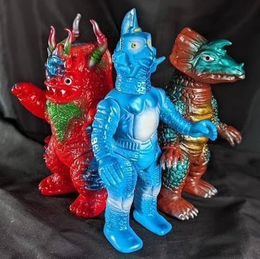 ウインダム＆ミクラス＆アギラ（ブルマァク復刻）未開封ソフビ