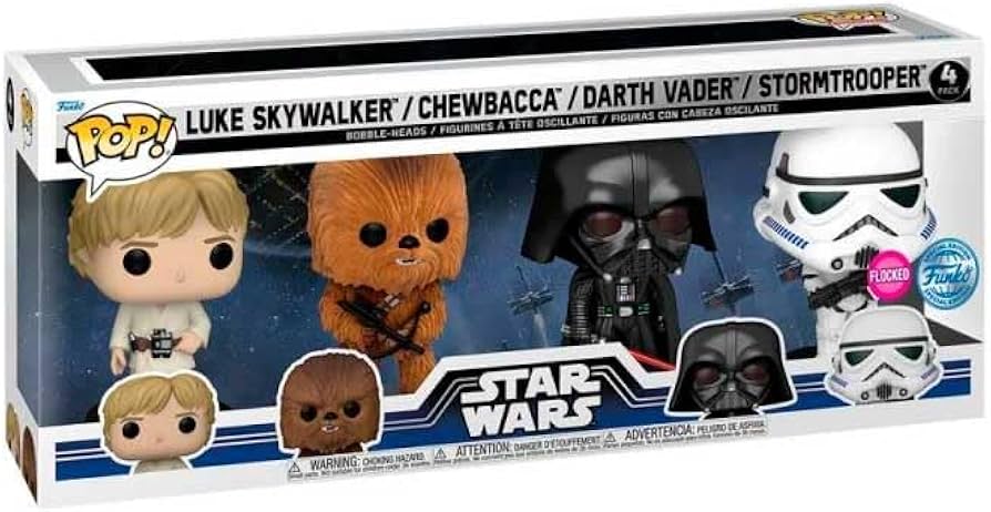 Amazon.co.jp: Funko POP! 4pk Star Wars ファンコ ポップ4コ スター