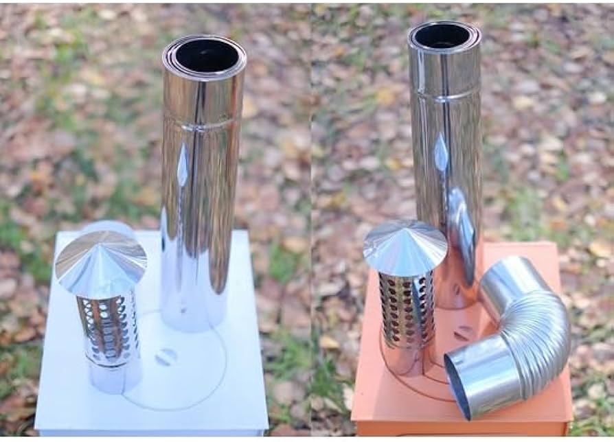 Amazon.co.jp: マトリョーシカ煙突セット 煙突横出し用（5本）【新保