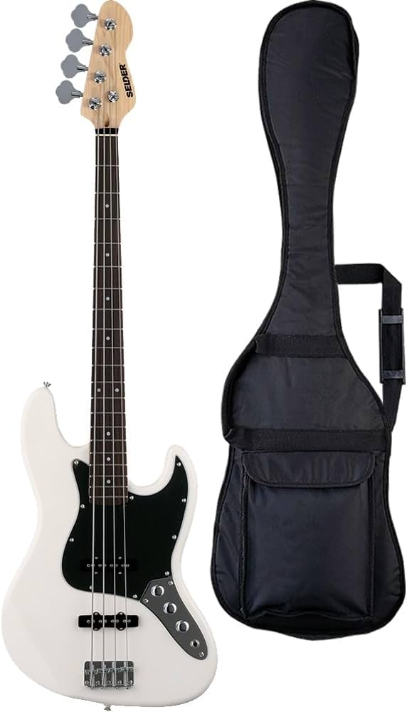 Amazon.co.jp: SELDER Selder Bass Jazz Bass Type JB-30/White