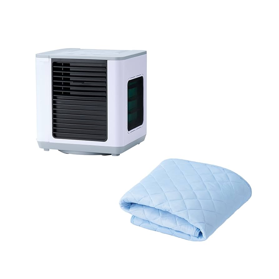 未使用品 ここひえ R6（白） 2024スポット冷風機 未使用フィルター2個