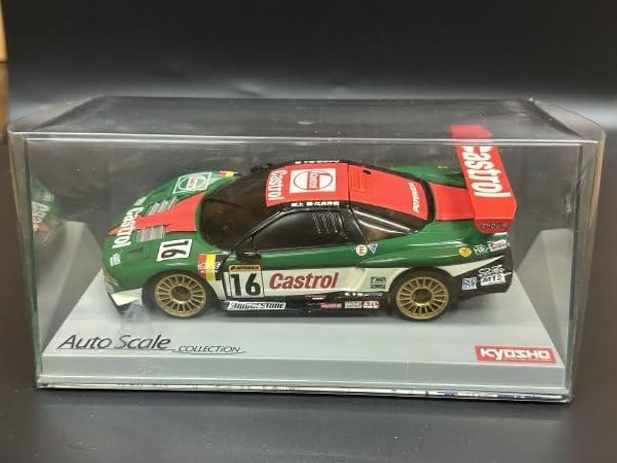 KYOSHO☆Castrol MUGEN NSX☆RCエンジンカー☆OP付き