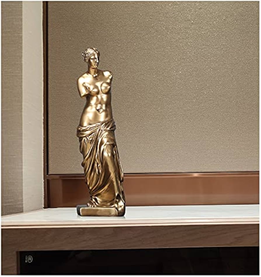 Amazon.co.jp: 彫刻の装飾 折れた腕の像、女神の像 彫像装飾品