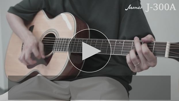Amazon | James J-300A アコースティックギター初心者12点セット TRD