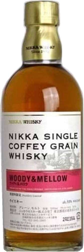 宮城峡蒸留所限定】シングルカフェグレーン ウッディ＆メロウ 500ml